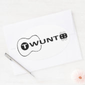 TWUNT-cadeautjes Ovale Sticker (Envelop)
