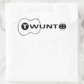 TWUNT-cadeautjes Ovale Sticker (Tas)