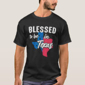Tx Austin Texas vlaggen native Texan zonder toevoe T-shirt (Voorkant)