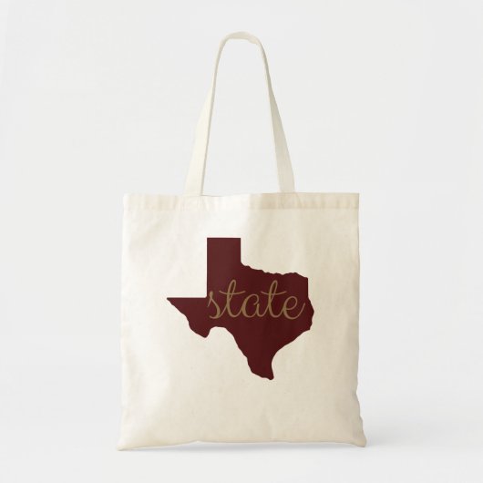 TX State Bobcats Shirt Texas State Bobcats Fan Log Tote Bag (Voorkant)