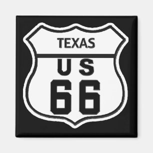 TX US ROUTE 66 MAGNEET