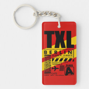 TXL Tegel Berlin Airport Sleutelhanger