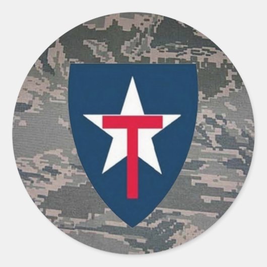 TXSG ABU Pattern Sticker (Voorkant)