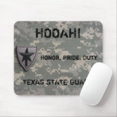 TXSG HOOAH!, Eer, Pride, Duty, Mousepad Muismat (Met muis)