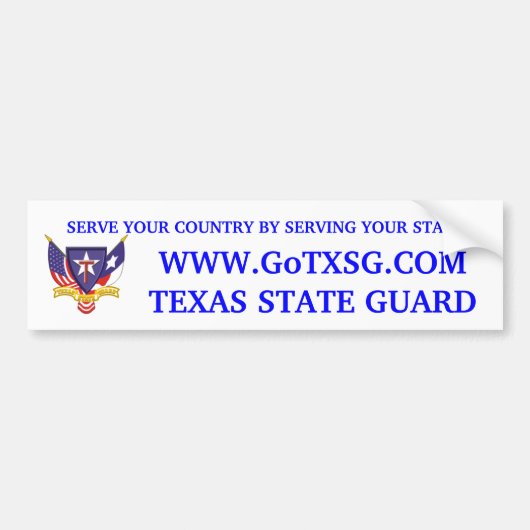 TXSG Recruiting Sticker (Voorkant)