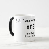Txt Messaging 101 Magische Mok (Voorkant links)