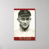 Ty Cobb Canvas Afdrukken (Voorkant)