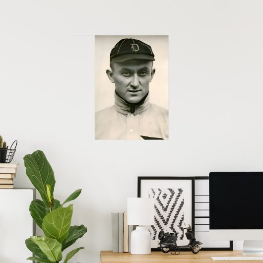 Ty Cobb-Poster Poster (Thuiskantoor)