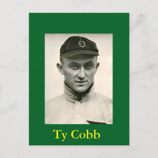 Ty Cobb Wall Art Tapestery Briefkaart