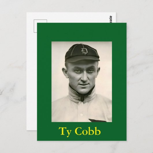 Ty Cobb Wall Art Tapestery Briefkaart (Voorkant / Achterkant)