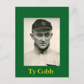 Ty Cobb Wall Art Tapestery Briefkaart (Voorkant)