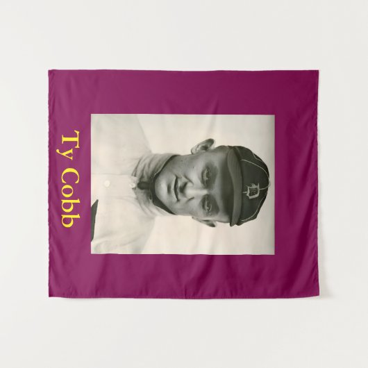Ty Cobb Wall Art Tapestery Wandkleed (Voorkant (horizontaal))