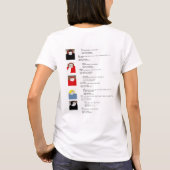 Ty, Gabriel, John James, and Nick Drawing T-shirt (Achterkant)