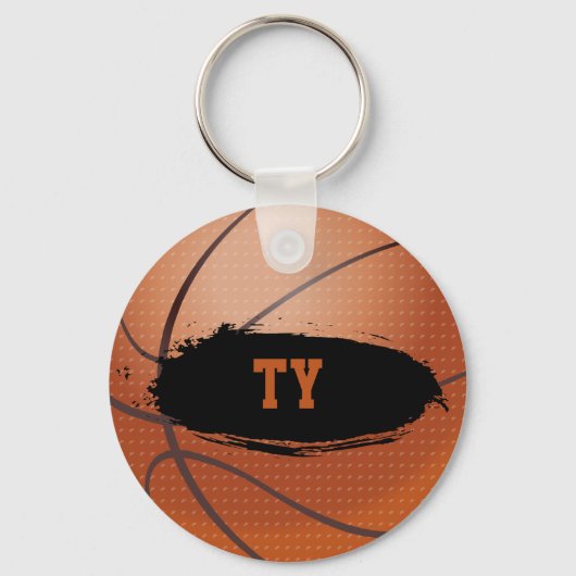 Ty Grunge Basketball Sleutelhanger / Keyring (Voorkant)