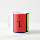 Ty periodieke lijstnaam mok (Voorkant links)