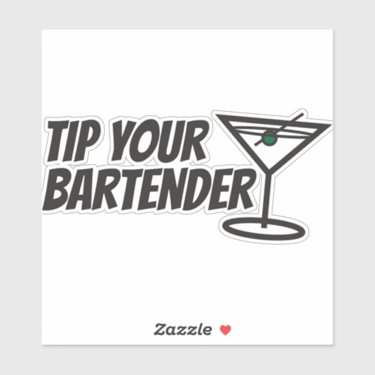 TYB Tipsy Sticker (Vel)