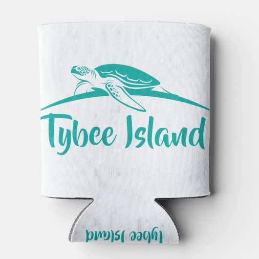 Tybee Green Turtle Blikjeskoeler (Achterkant)