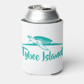 Tybee Green Turtle Blikjeskoeler (Blikje Achterkant)