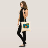 TYBEE ISLAND BEACH BAG TOTE BAG (Voorkant (model))