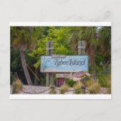 Tybee Island Beach Briefkaart (Voorkant)