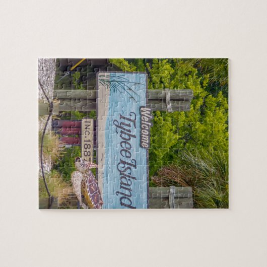Tybee Island Beach Legpuzzel (Horizontaal)