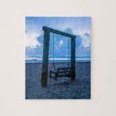 Tybee Island Beach Ocean Front avond Legpuzzel (Verticaal)