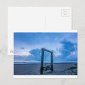 Tybee Island Beach Savannah Georgia Ocean Evening Briefkaart (Voorkant / Achterkant)