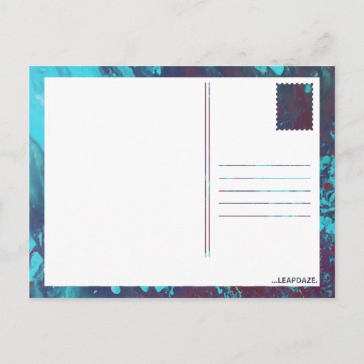 tybee Island - briefkaart voor lichte stations (Achterkant)