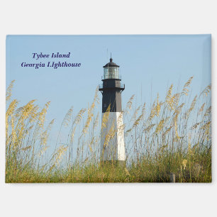 Tybee Island, de vuurtoren van Georgia Magneet