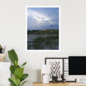Tybee Island Evening Poster (Thuiskantoor)