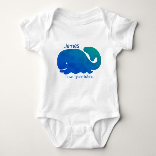 Tybee Island GA-baby bodysuit (Voorkant)