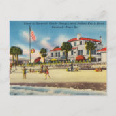 Tybee Island GA Historisch hotel DeSoto Beach Briefkaart (Voorkant)