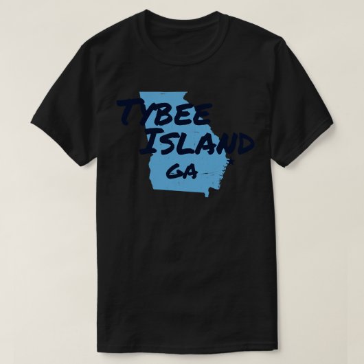 Tybee Island GA T-shirt (Design voorkant)