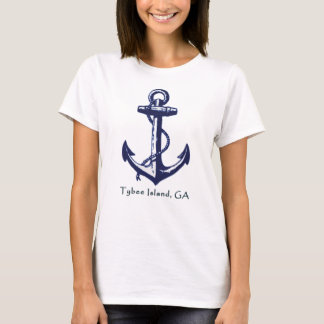 TYBEE ISLAND, GA T-shirt voor vrouwen
