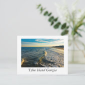 Tybee Island Georgia Briefkaart (Staand voorkant)