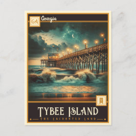 Tybee Island, Georgia | Briefkaart