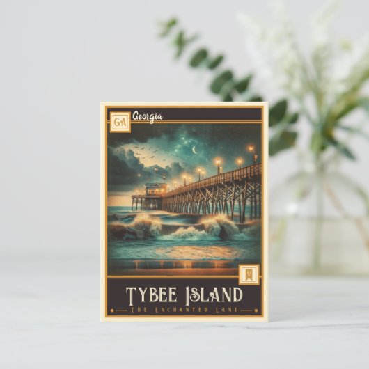 Tybee Island, Georgia |  Briefkaart (Staand voorkant)