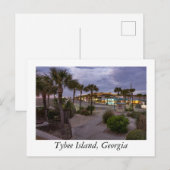 Tybee Island Georgia Briefkaart (Voorkant / Achterkant)