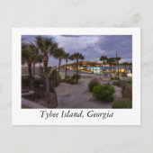 Tybee Island Georgia Briefkaart (Voorkant)