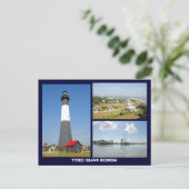 Tybee Island, Georgia Briefkaart (Staand voorkant)