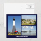 Tybee Island, Georgia Briefkaart (Voorkant / Achterkant)