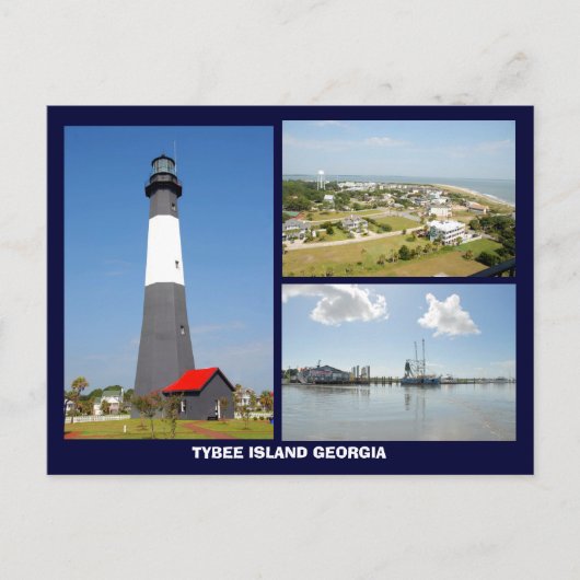 Tybee Island, Georgia Briefkaart (Voorkant)