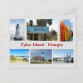 Tybee Island, Georgia Briefkaart (Voorkant)