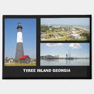 Tybee Island, Georgia Briefkaart Magneet