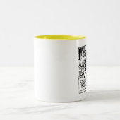 Tybee Island Georgia krantenafbeelding Tweekleurige Koffiemok (Center)