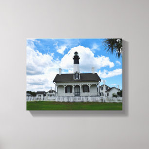Tybee Island, Georgia Lighthouse Canvas Print