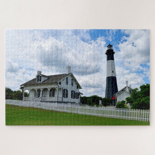 Tybee Island, Georgia Lighthouse Legpuzzel (Horizontaal)