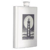 Tybee Island Georgia Lighthouse Moon Flacon (Rechts)