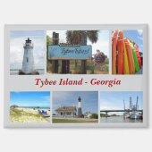 Tybee Island, Georgia magneet (Voorkant)