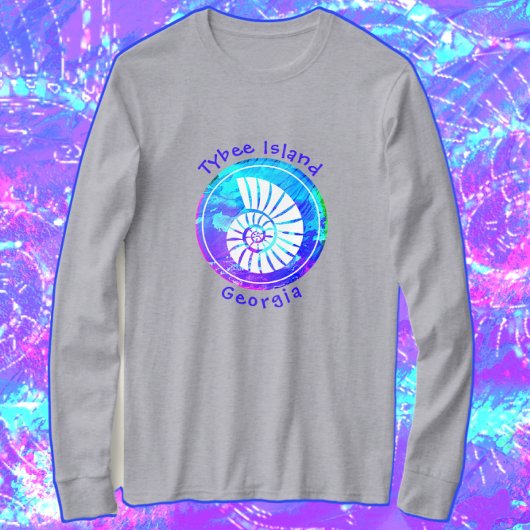 Tybee Island Georgia Ocean Seashell T-Shirt